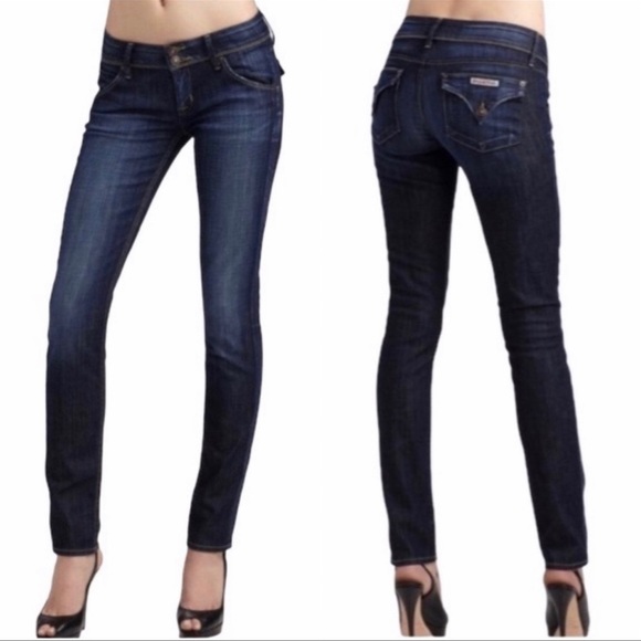 Hudson Jeans Denim - Hudson Collin Flap Skinny Low Rise Jeans (Sz 28 )